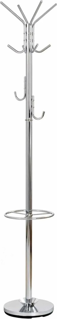 Cuier pom W24, crom, otel, 30x181 cm