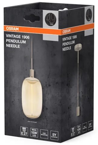 Osram - Cablu de alimentare PENDULUM NEEDLE 1xE27/15W/230V bej