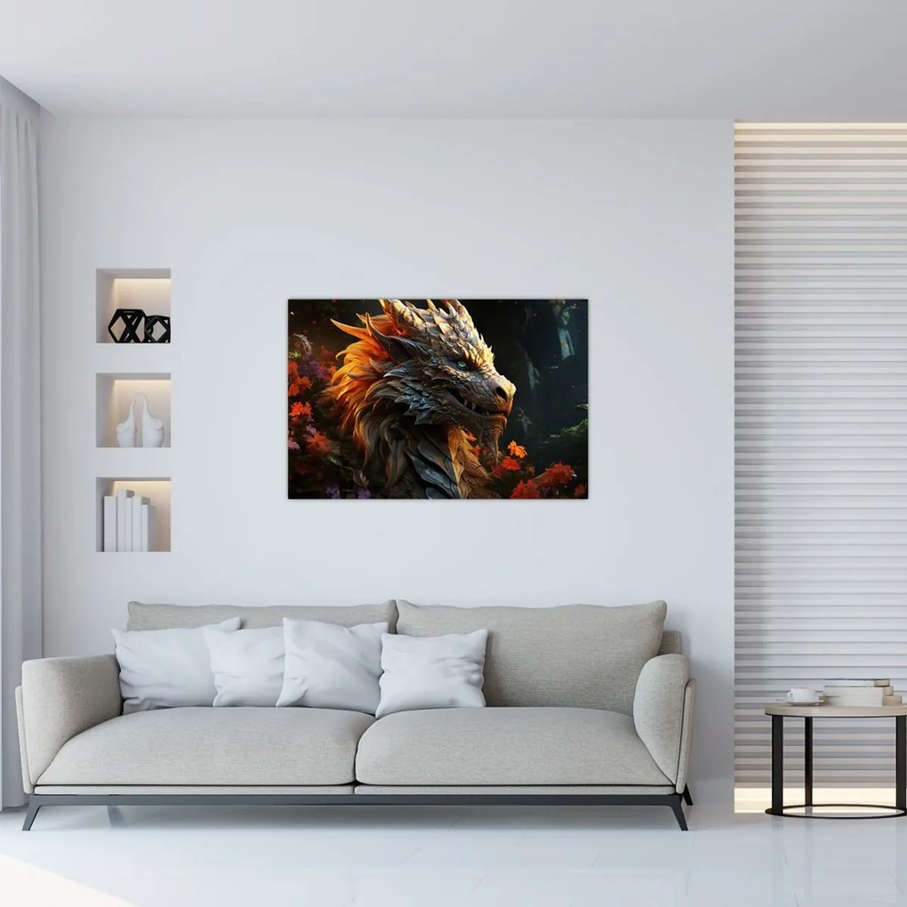Tablou - Dragon (90x60 cm)