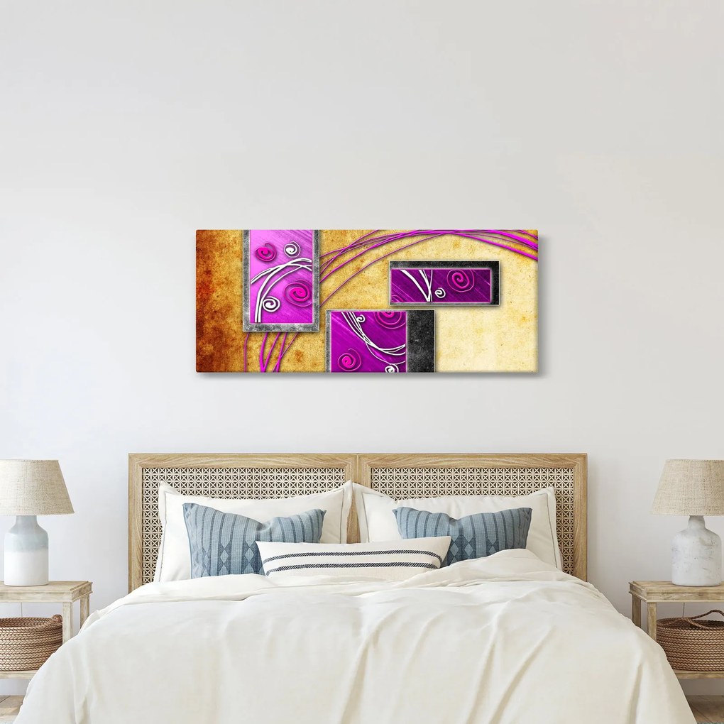 Tablou abstracție (120x50 cm)