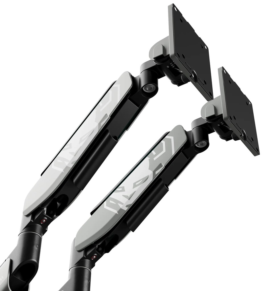 Suport dublu pentru monitoare de 49 de inchi, gri-negru RGB X-Arm Dual