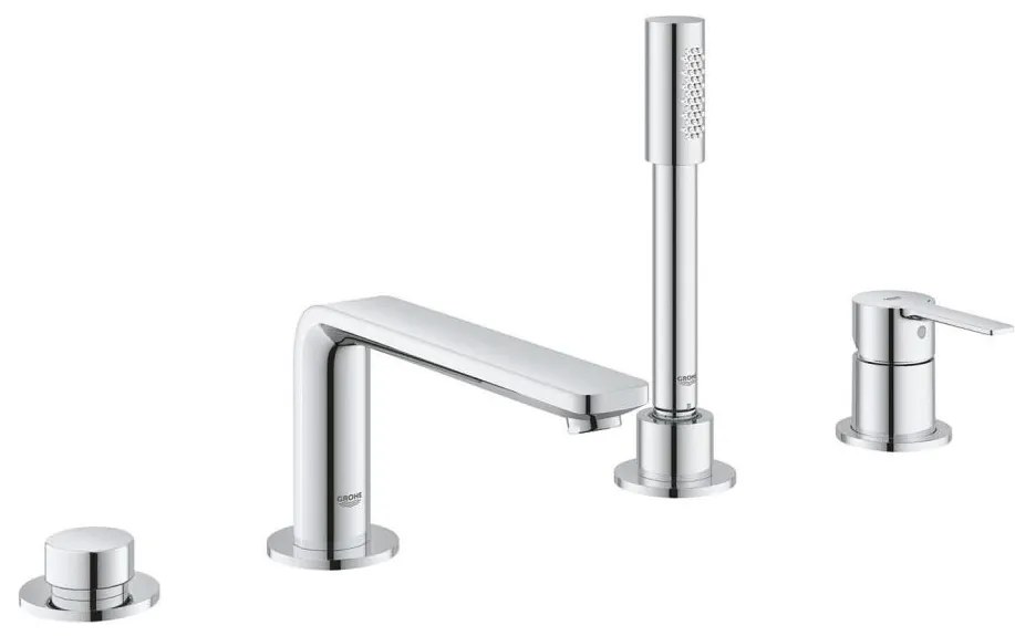 GROHE 19577001 - Baterie pentru cadă LINEARE, montaj în 4 găuri, crom lucios