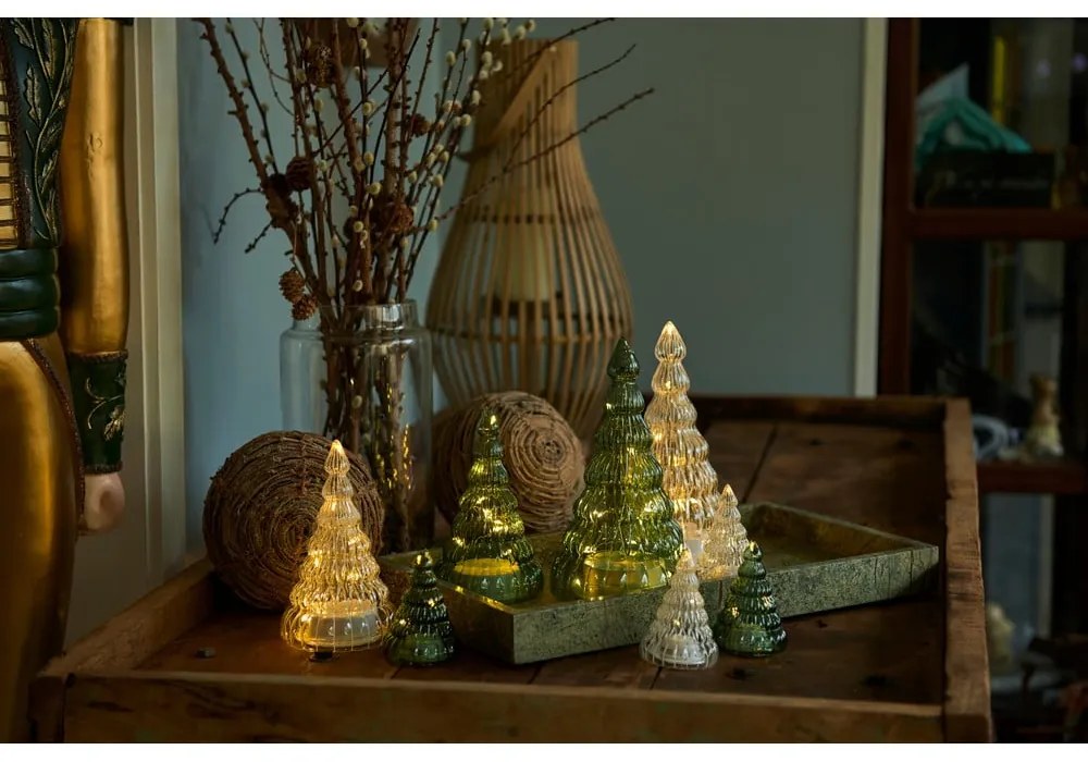 Decorațiune luminoasă verde ø 10 cm Lucy – Sirius