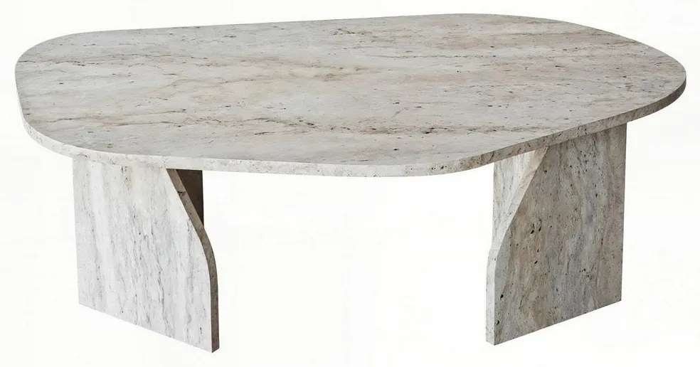 Măsuță de conferință Rock Travertine