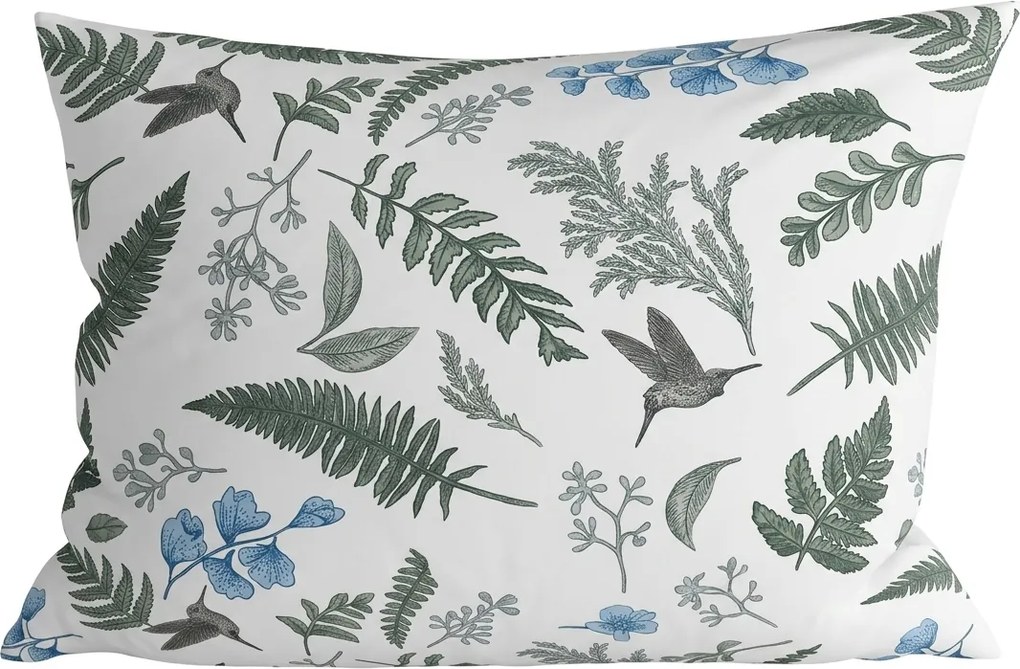 Husa de perna din microfibra FERN LEAVES 70x90 cm, modelat