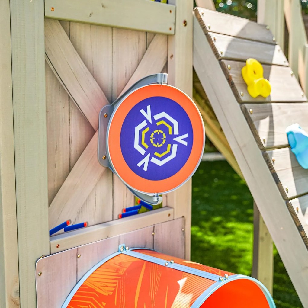 Loc de joaca pentru copii de gradina NERF BATTLE FORT 4,45 x 1,84 m