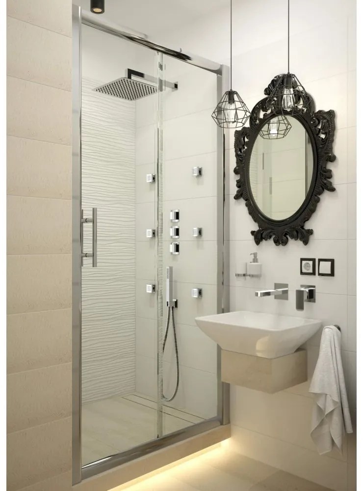 Usa dus glisanta 110x200 cm, grosime 6 mm, Deante Cynia 1100x2000 mm