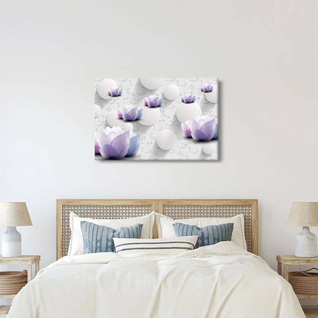 Tablou cu flori (90x60 cm)