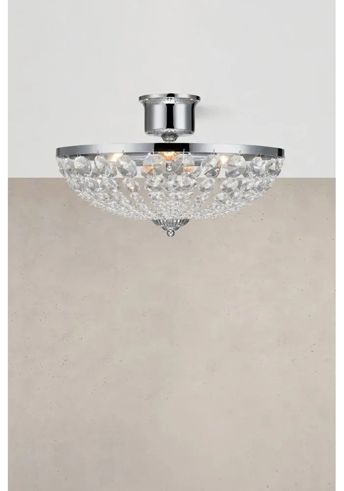 Plafonieră argintie Gränsö – Markslöjd