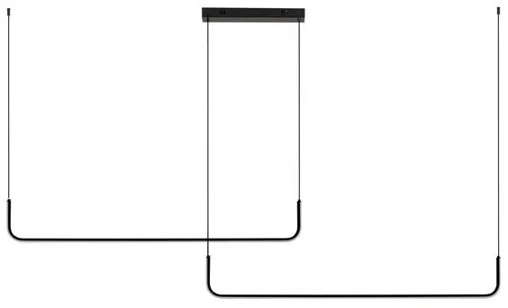 Lustra LED suspendata stil minimalist liniar STRITA L-165cm