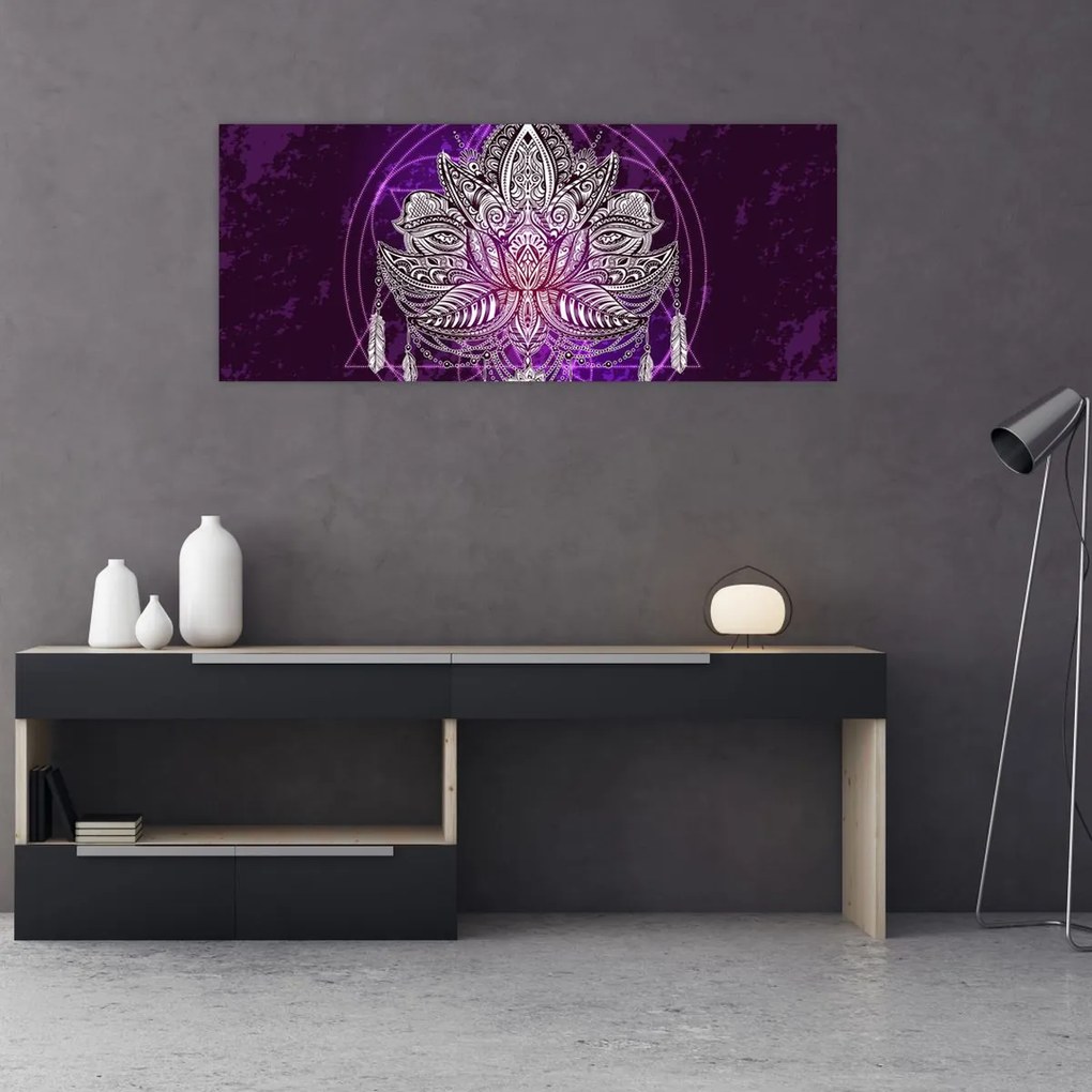 Tablou - Lotus (120x50 cm)
