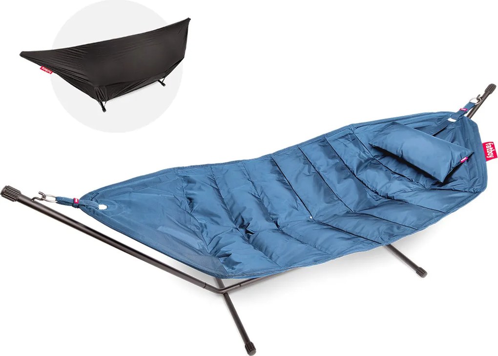 Hamac Headdemock Deluxe, culori multiple - Fatboy Culoare: Albastru deschis