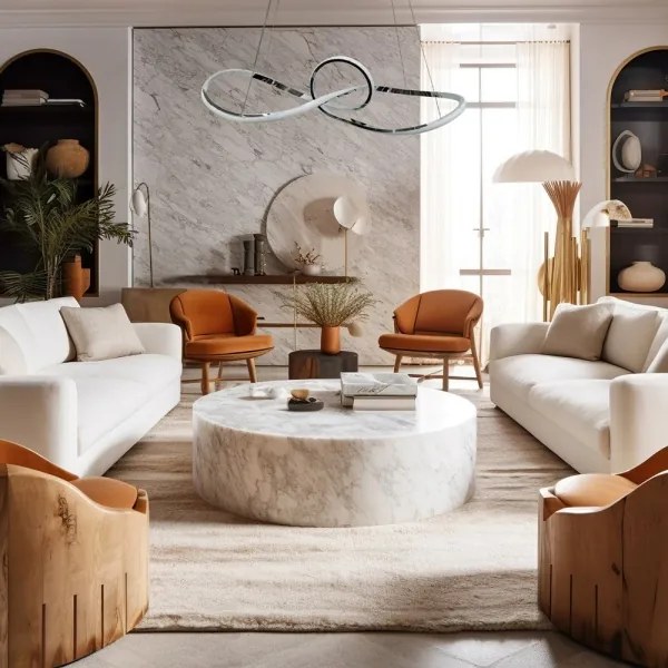 Lustră LED pe cablu MARCO LED/42W/230V crom lucios