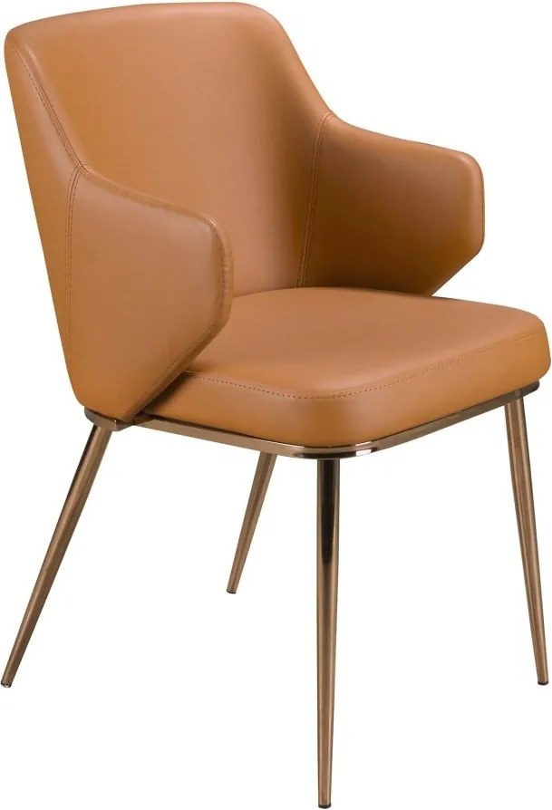 Scaun design LUX, Metal, Piele Sintetica 4162