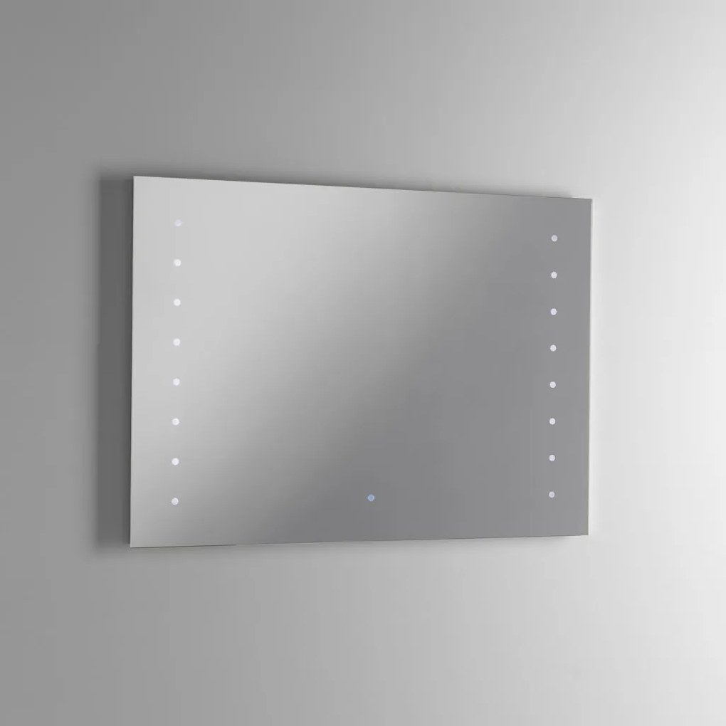 Oglinda ELLEN, Sticla Abs, Transparent, 90x2.5x65 cm