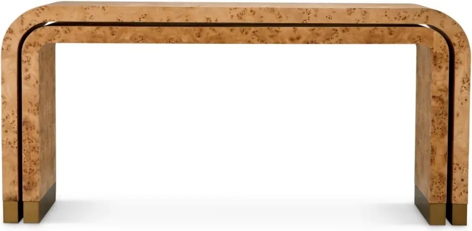Set 2 Console design LUX, Furnir Burl Mappa, Maro, Quinton
