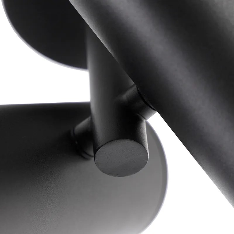 Spotlight inteligent negru cu 2 lumini incluzând Wifi GU10 - Scopio Honey