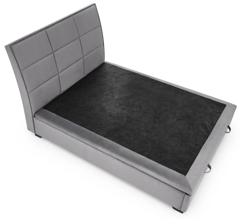Pat tapitat Continental 2 velvet gri – 160 x 200 cm