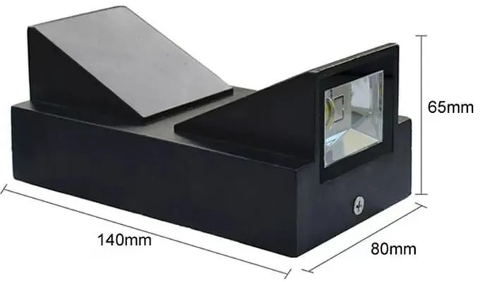 Aplica LED Exterior Cruz