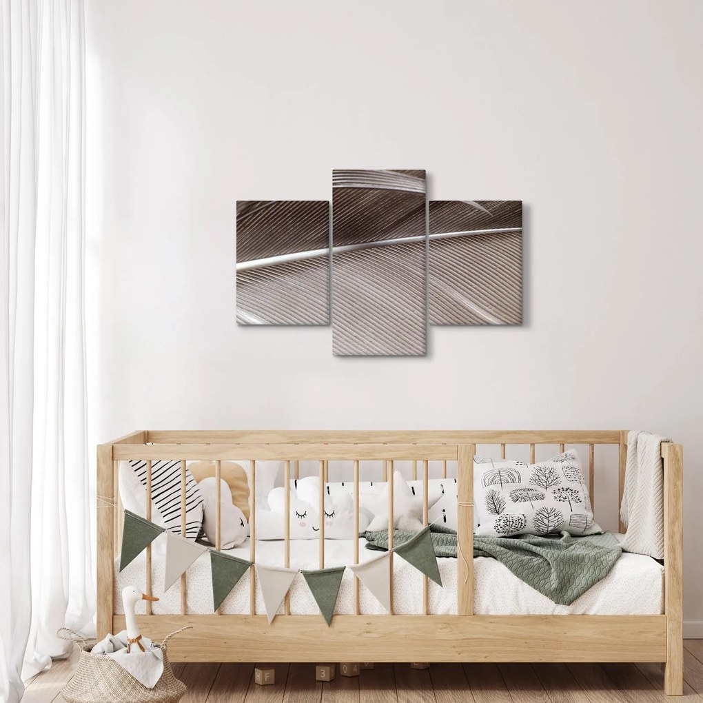 Tablou cu fibre abstacte (90x60 cm)