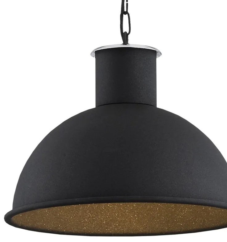 Lustra/Pendul modern stil industial EUFRAT negru