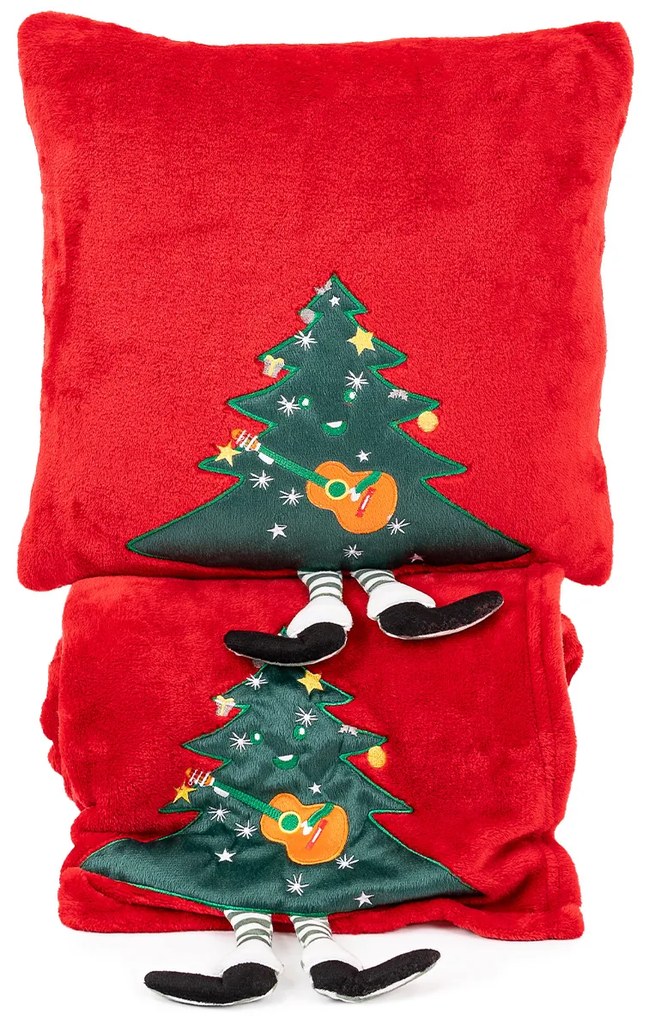 Pătură de Crăciun 4Home Merry Christmas tree, 150x 200 cm