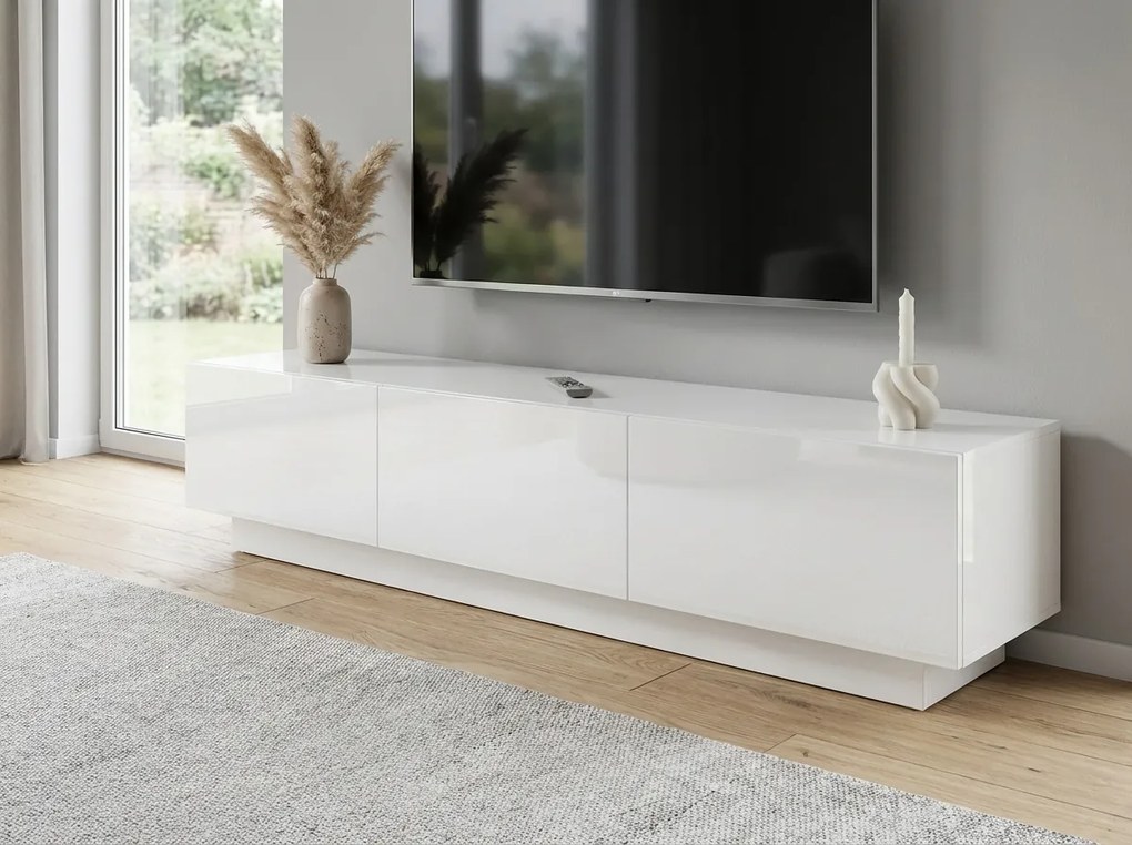 Comoda TV DOLCE 180 cm, alb