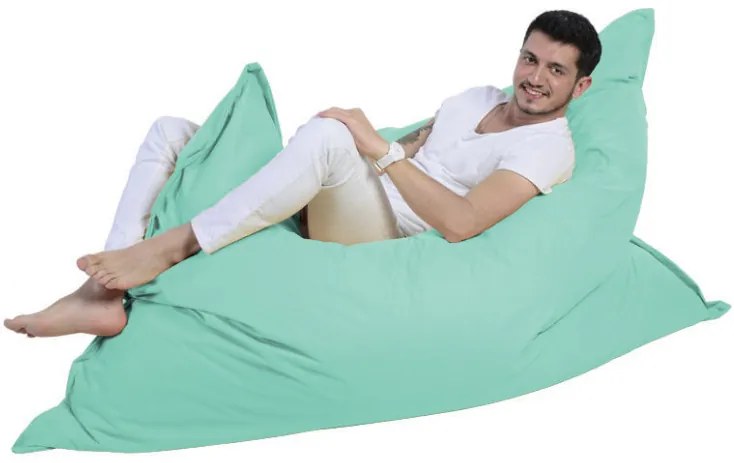 Fotoliu Puf Bean Bag Giant Cushion, 140x180 cm, Turquoise