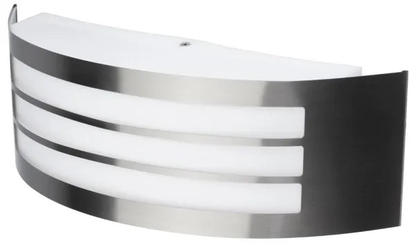 Aplică de exterior 1xE27/14W/230V IP44 crom mat
