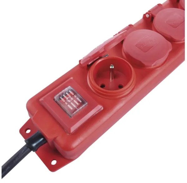 Prelungitor GUM 4P 3m IP44