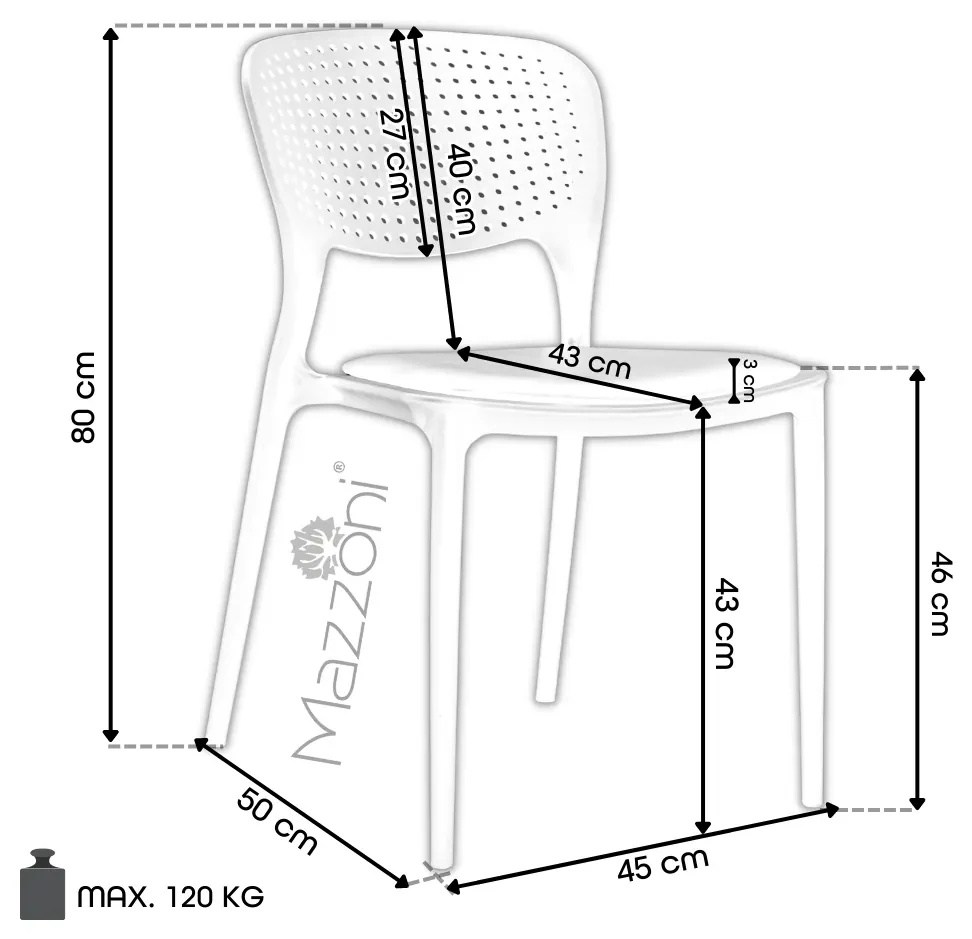 TODO Gri (grafit/antracit) cu pernă gri - SCAUN MODERN PENTRU BUCĂTĂRII, GRĂDINI, CAMERE DE CAFEA (FIXE)