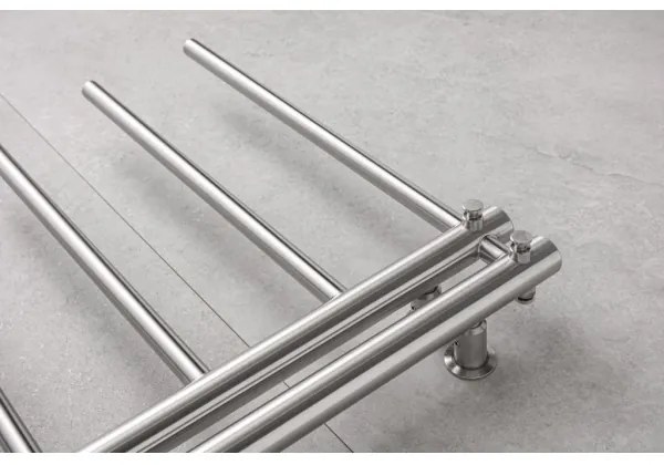 P.M.H. AP2C-L - Radiator baie tip scară APOLLO, 219 W, 150 cm, racordare stânga, crom lucios