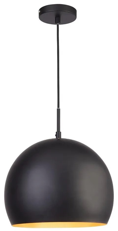 Lustra / Pendul design modern Domas negru 30cm