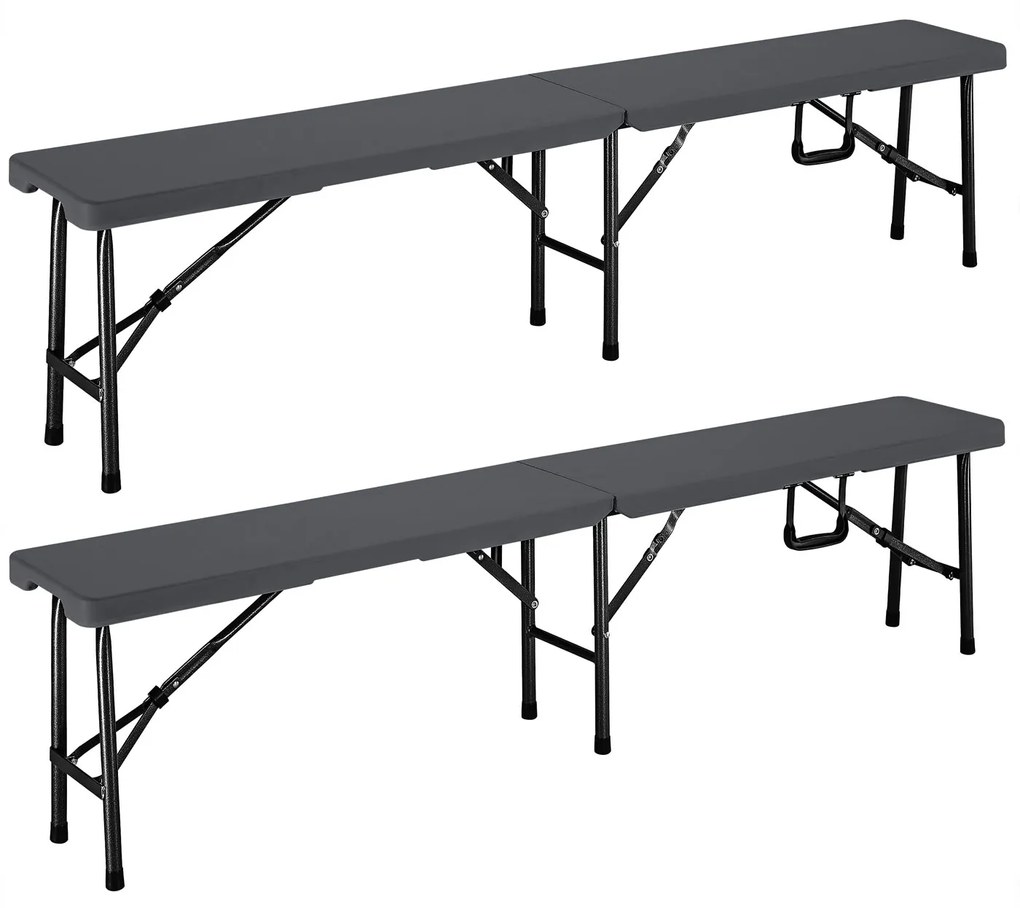 Deuba Set de bere 183 cm - antracit