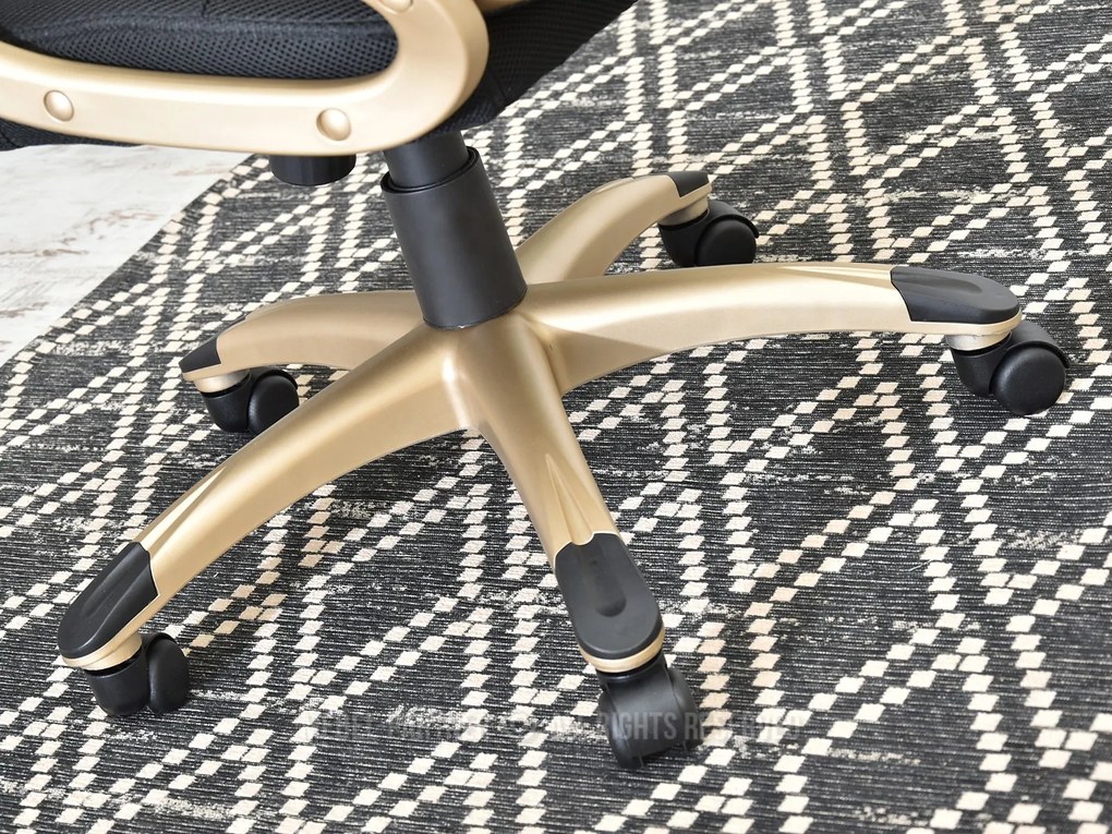 Fotoliu Rondoz (auriu + negru). Promo -17%. 1109968