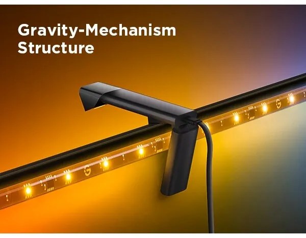 SET 2x Govee Backlight TV 55-65" SMART LED retroiluminare RGBICW Wi-Fi