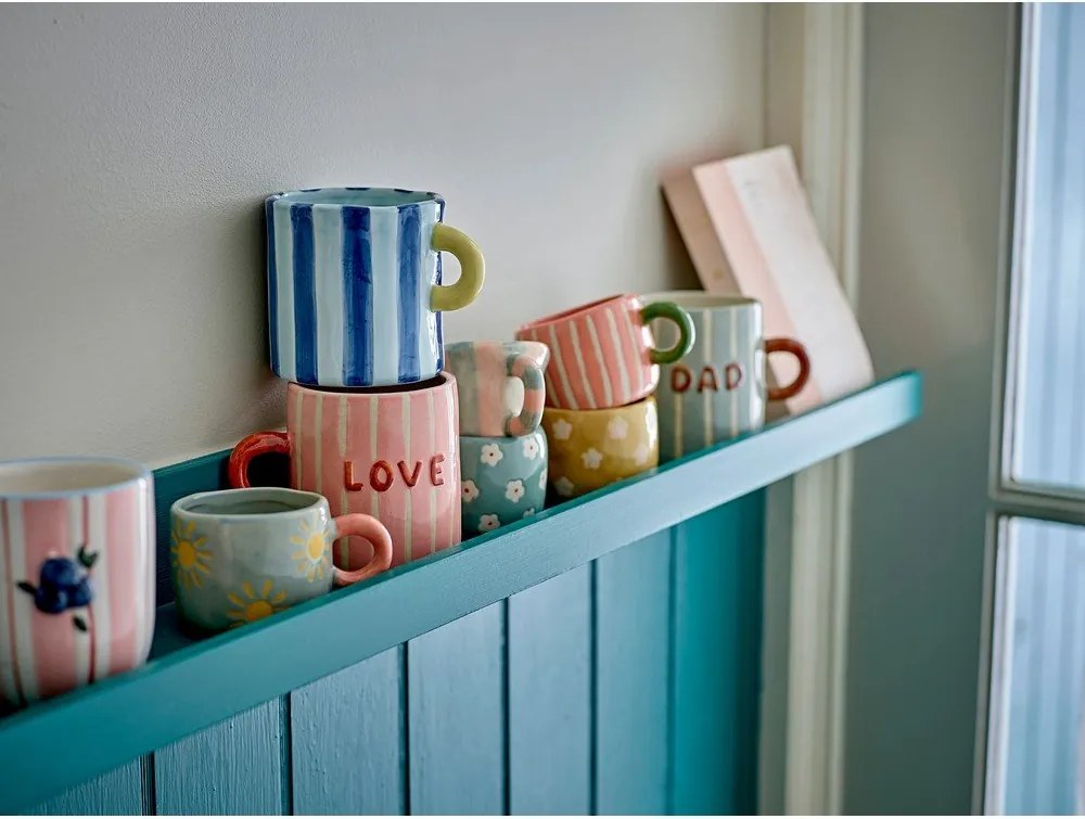 Cană pentru copii maro din ceramică 110 ml Nini – Bloomingville