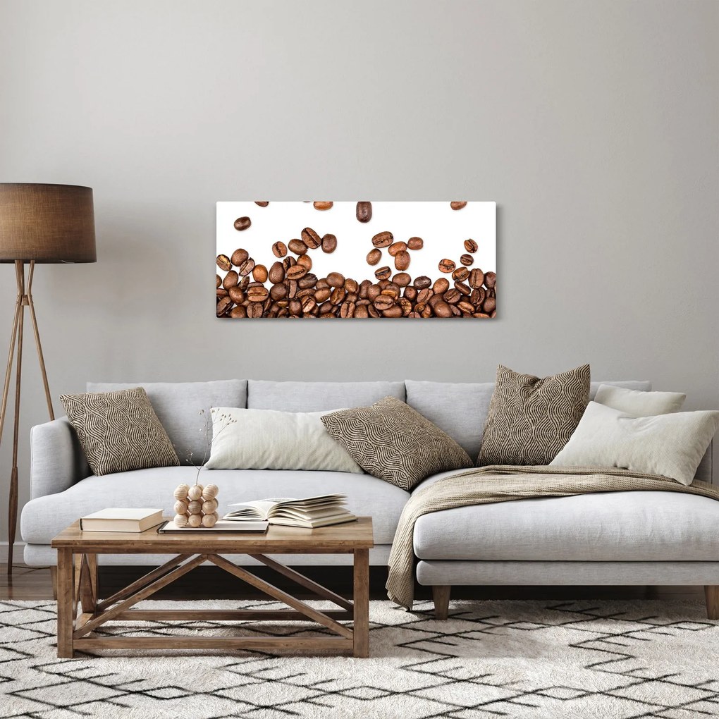 Tablou - Boabe de cafea (120x50 cm)