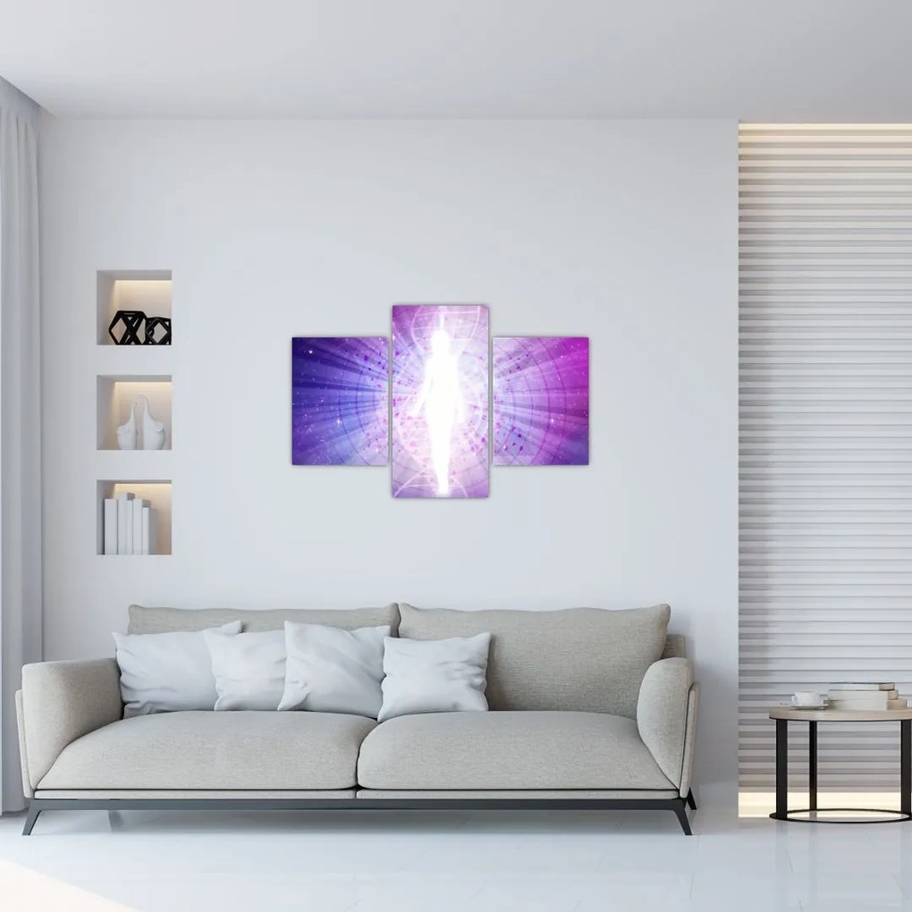 Tablou abstract - Femeie (90x60 cm)