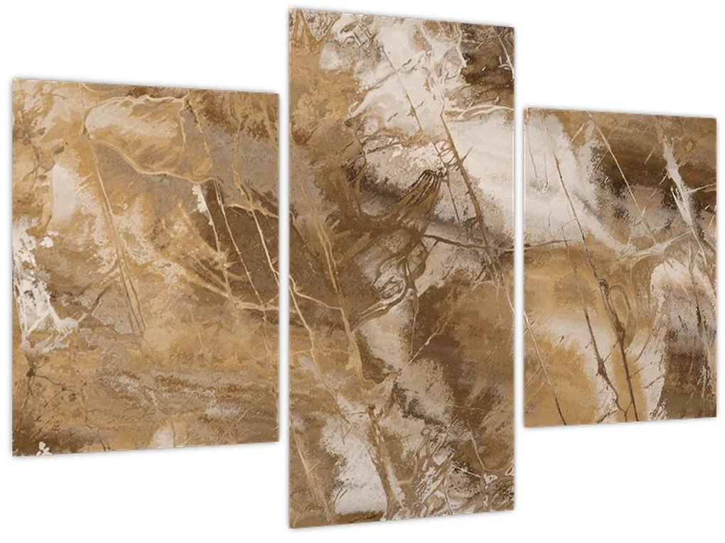 Tablou - Abstract maro (90x60 cm)