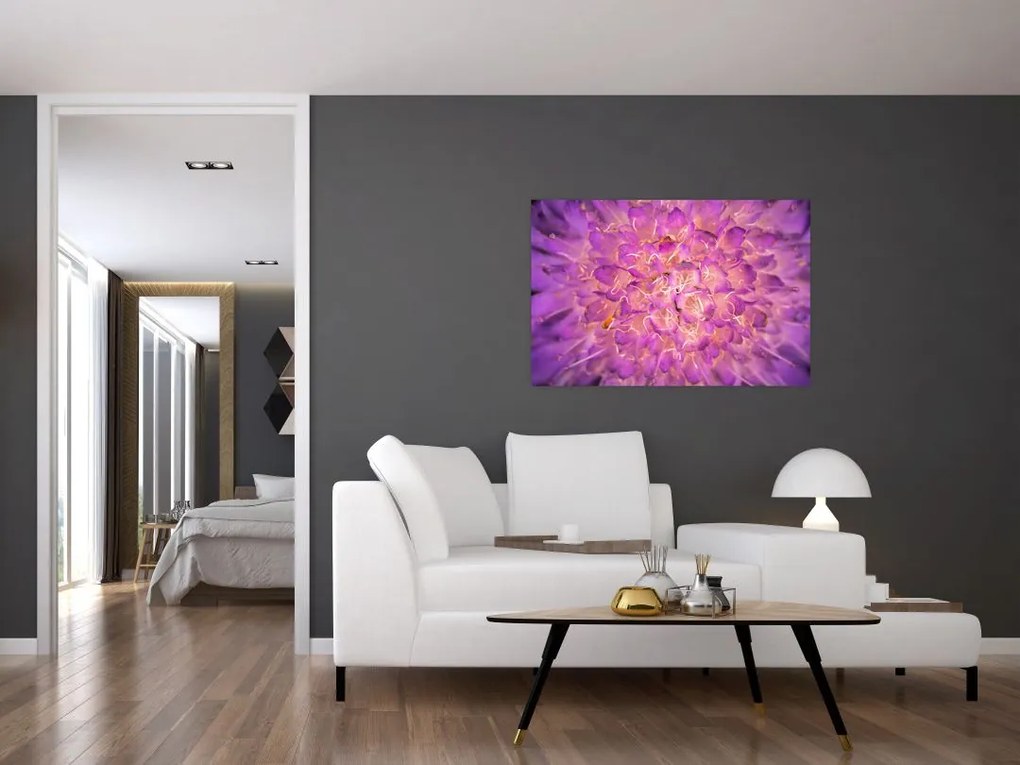 Tablou detailat cu floare (90x60 cm)