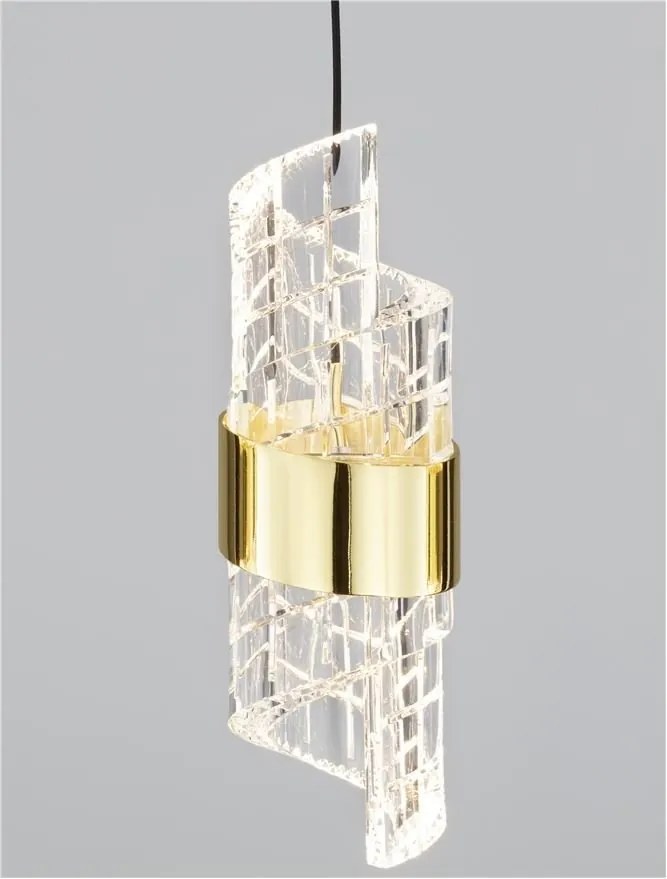 Lustra cu 5 pendule LED design modern Seneca