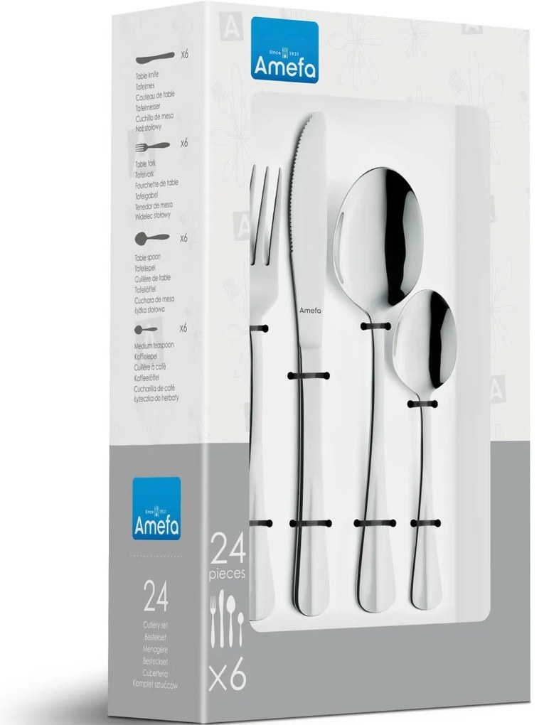 Amefa Set de 24 de tacâmuri Napoli