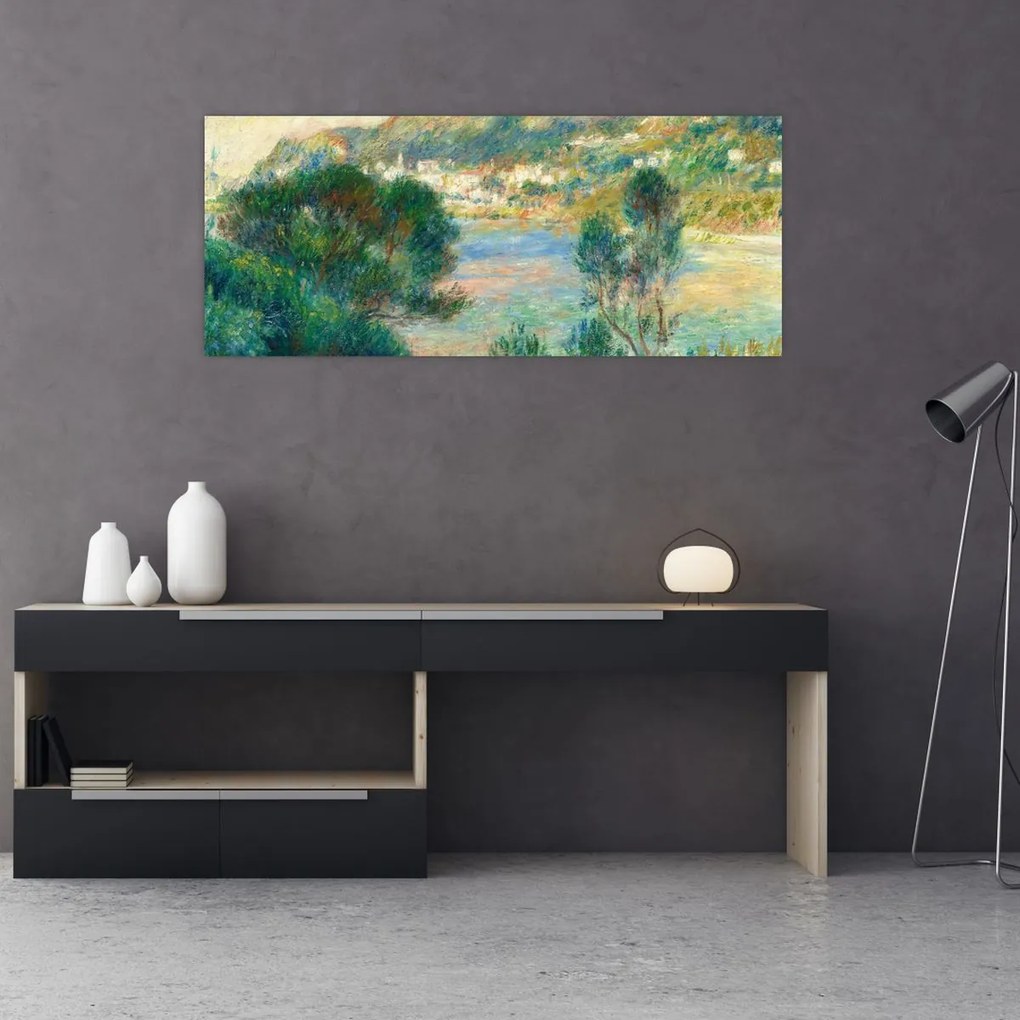 Tablou - Auguste Renoir, View of Monte Carlo from Cap Martin, reproducere (120x50 cm)