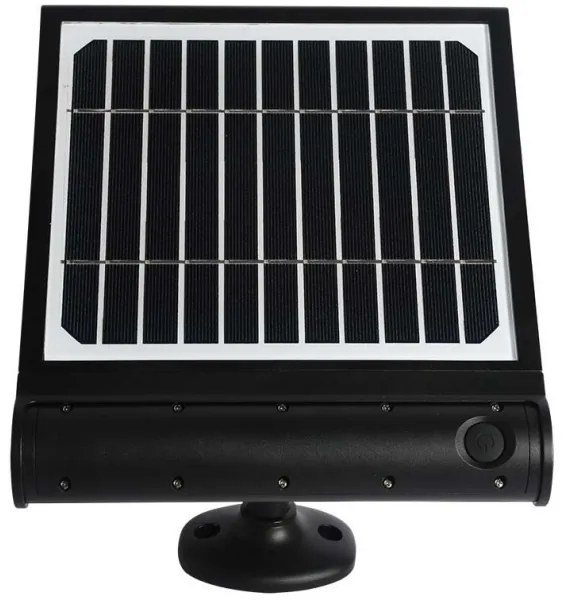LED lampă solară de perete cu senzor LED/8W/3,7V IP65 3000K 4000 mAh