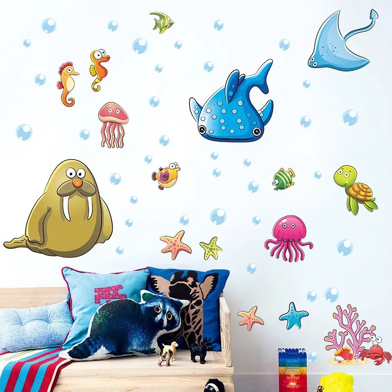 Sticker perete Animale Marine