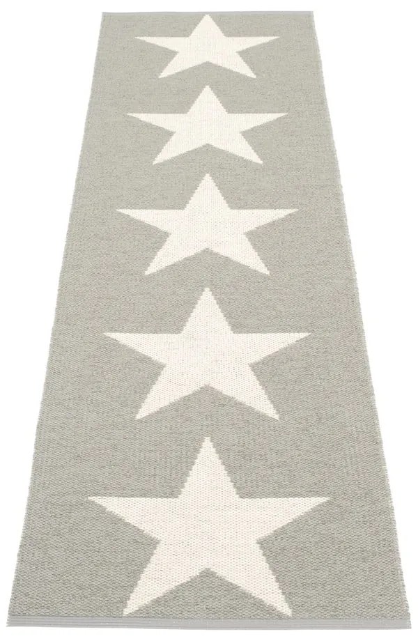 Covor tip traversă pentru interior și exterior gri deschis 70x250 cm Viggo Warm Grey – Pappelina