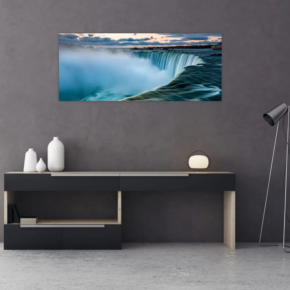 Tablou cu cascadele (120x50 cm)