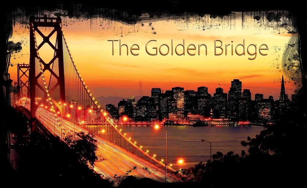 Fototapet - Golden Gate Bridge (152,5x104 cm)