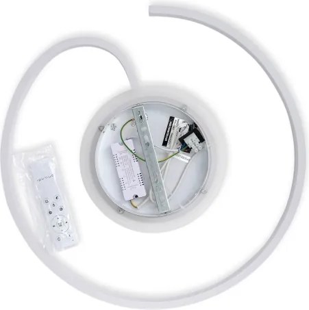 Plafonieră LED dimabilă Brilagi SPIRAL, 56W, 230V, 3000/4000/6000K + telecomandă